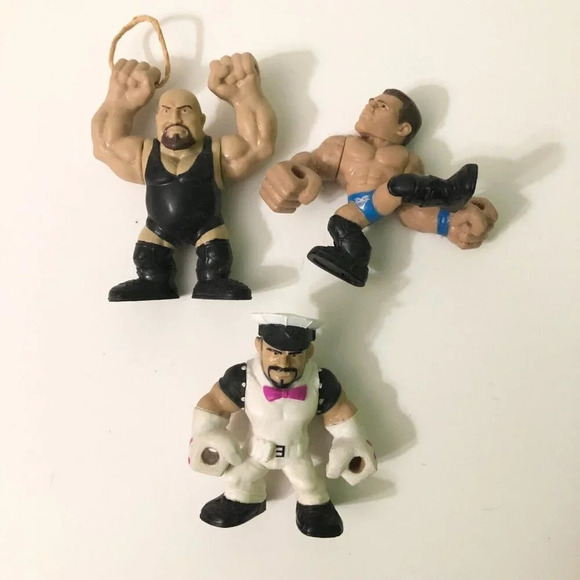 WWE Rumblers Lot of 9 Wrestling Action Figures Scarce Punk Big  Show John Cena - Picture 3 of 16